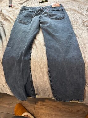 Levi's Men's Relaxed Straight Jeans - Washed Blue